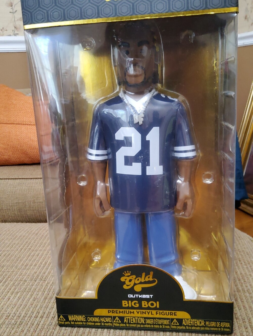 Funko Gold Big Boi from Outkast 12-inch Premium Vinyl Figur